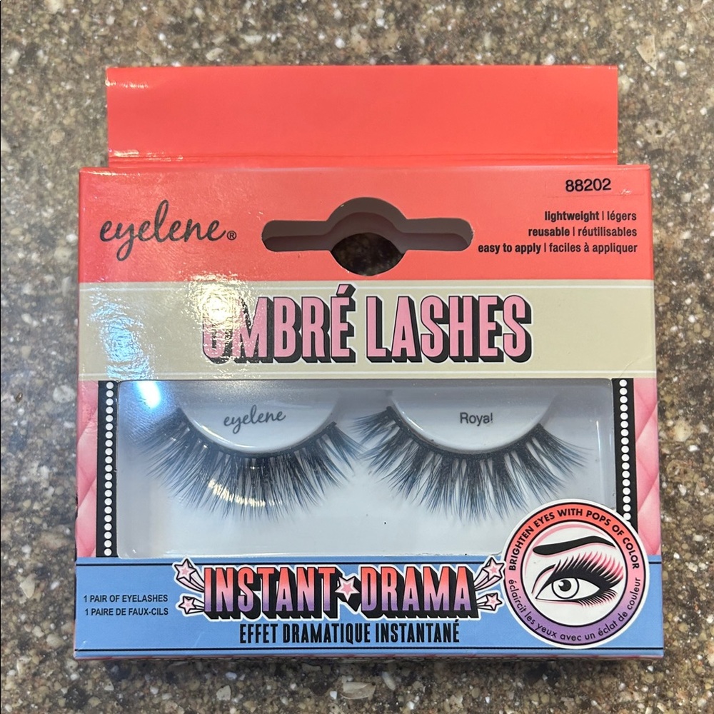 Eyelene False Eyelashes Ombre Lashes - Black Royal